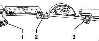 Audi A6 - fuse box diagram - fuse in plenum chamber