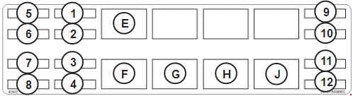 Bobcat 331 - fuse box diagram