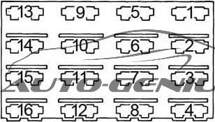 Chyrysler New Yorker - fuse box diagram