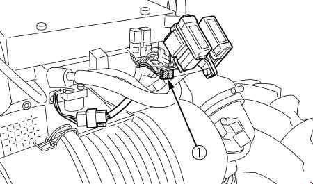 Kubota M100GX, M110GX - fuse box diagram