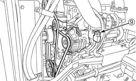 Kubota M100GX, M110GX - fuse box diagram