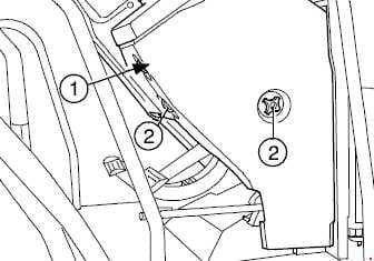 New Holland TL70, TL80, TL90, TL100 - fuse box diagram