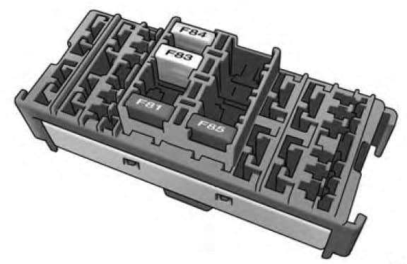 RAM ProMaster (2014) Fuse Box Diagram