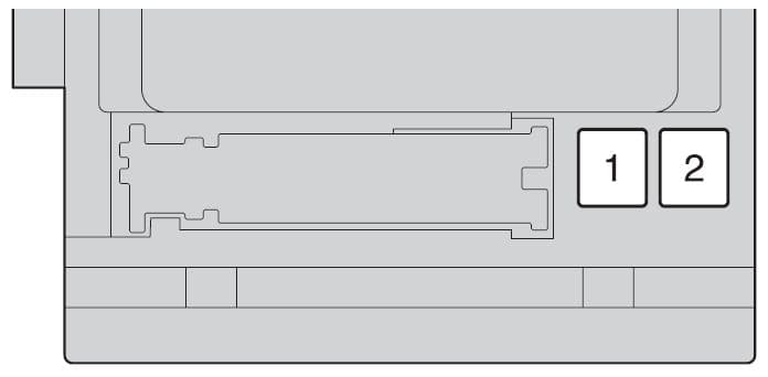 Toyota Highlander Hybrid - fuse box - instrument panel (front side of fuse block)