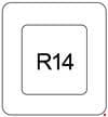 Toyota Corolla - fuse box diagram - engine compartment - B (hatchabk, sedan)